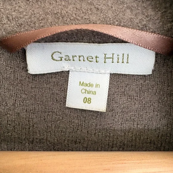 Garnet Hill boiled wool asymmetrical jacket - Picture 7 of 9